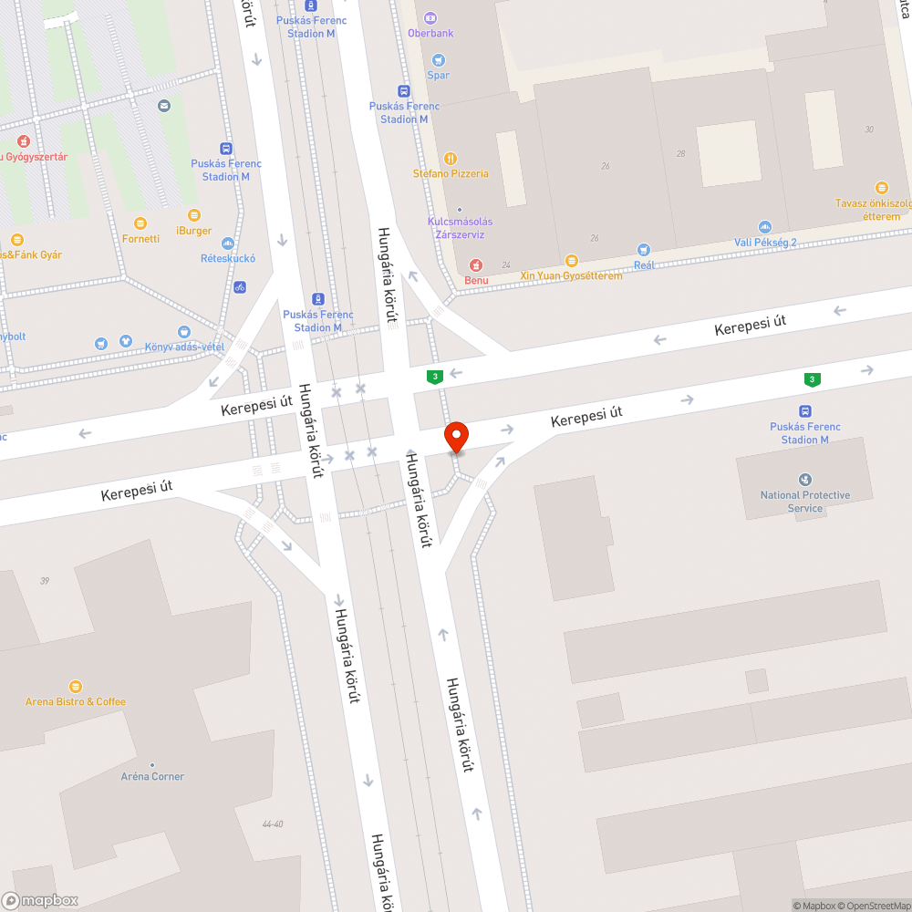 Szemét bejelentés helye