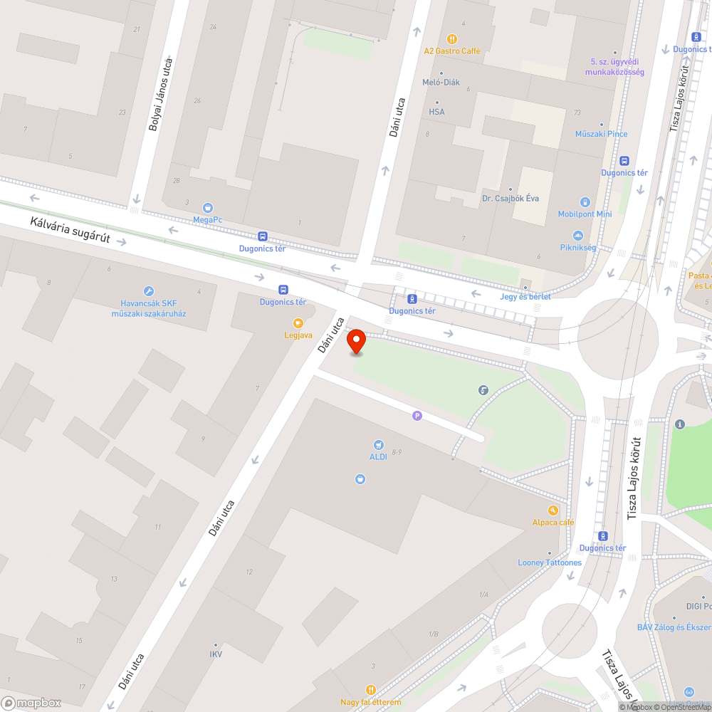 Kopott korlátsor bejelentés helye