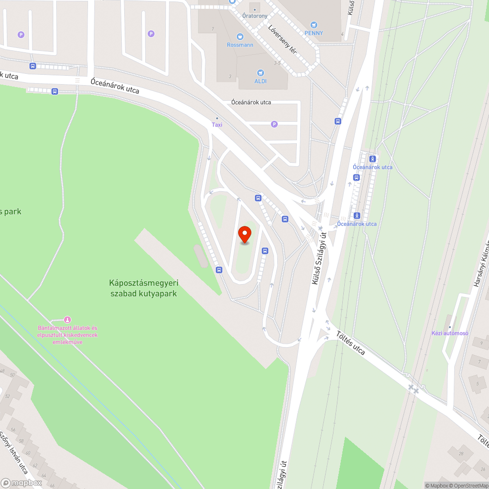 Hibás közvilàgítás bejelentés helye