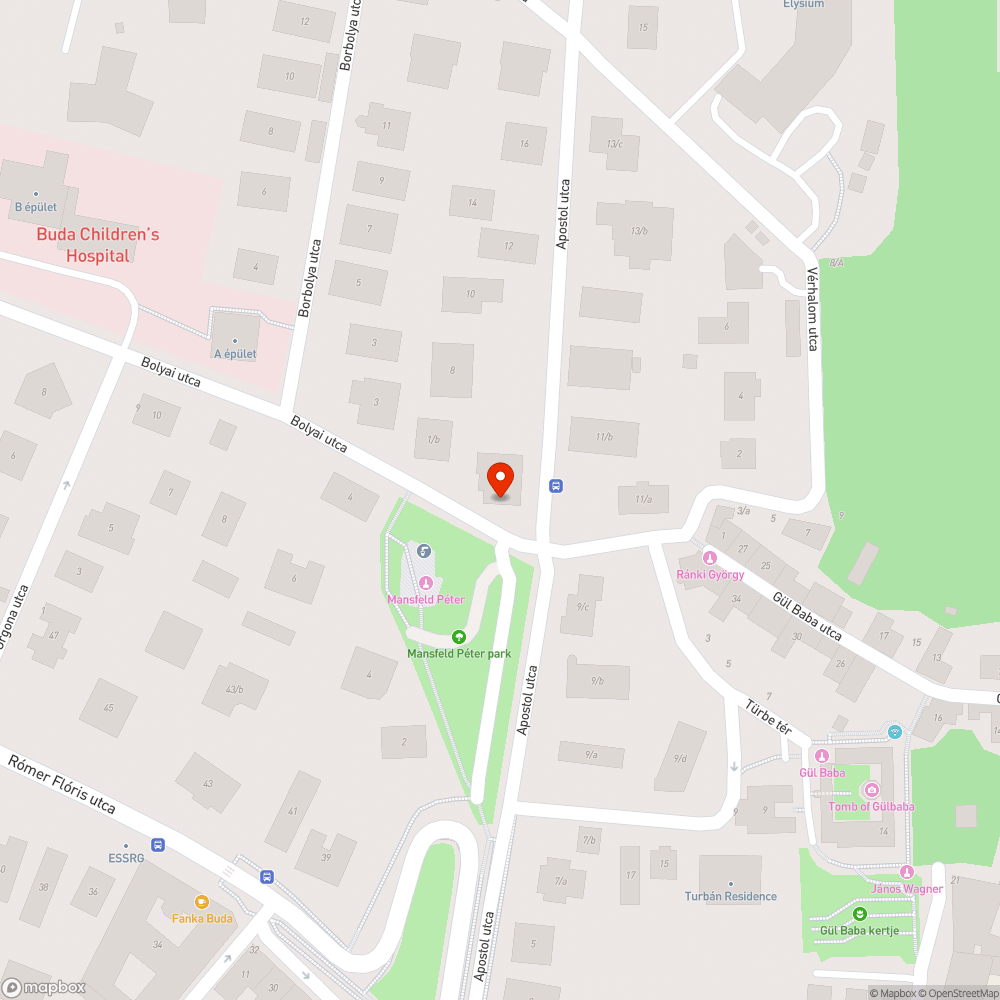 Hepehupás járda bejelentés helye