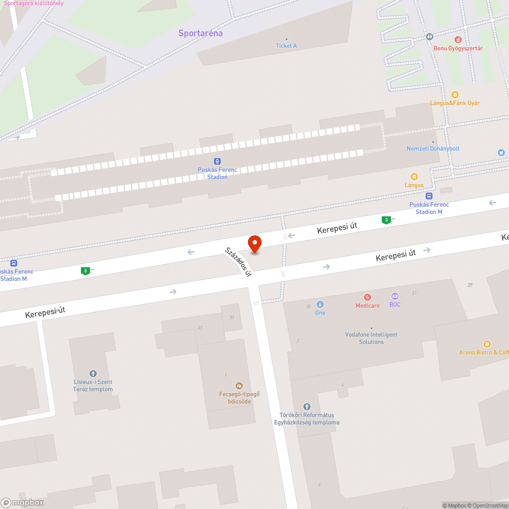 Balesetben elfordult táblák bejelentés helye