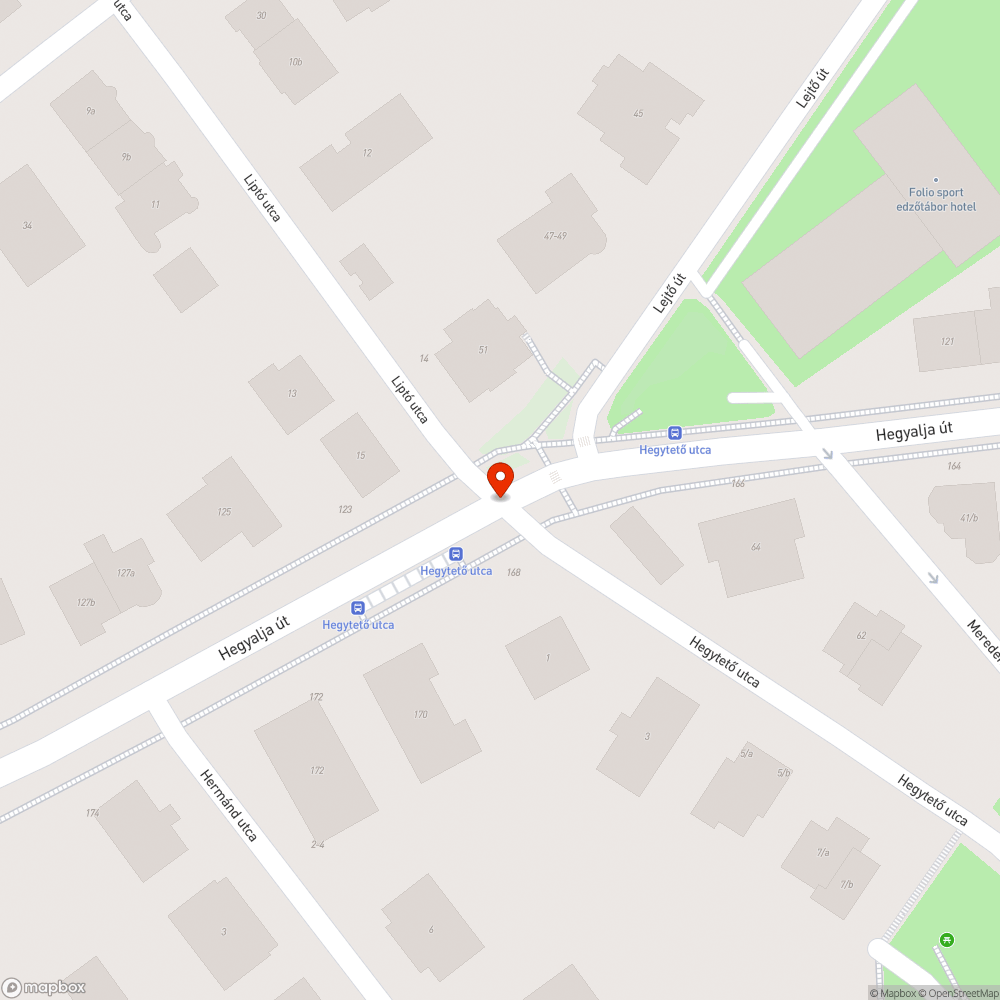 Ferde közlekedési táblaoszlop bejelentés helye