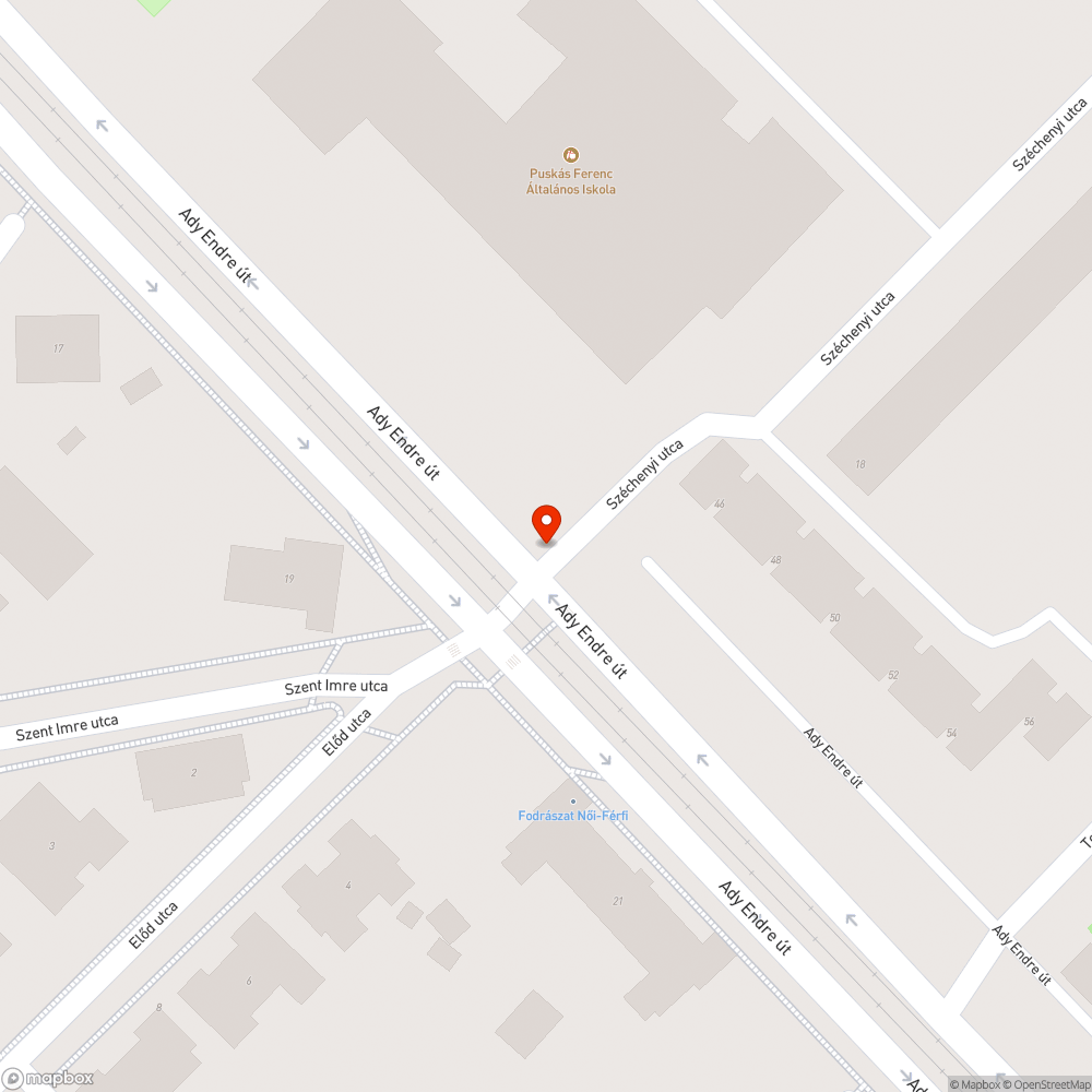 Sérült és megdőlt kamera oszlop bejelentés helye