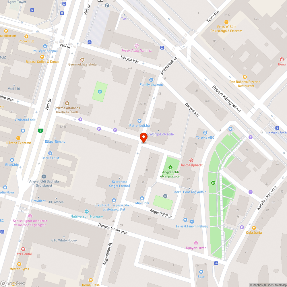 Faágak kupacban bejelentés helye