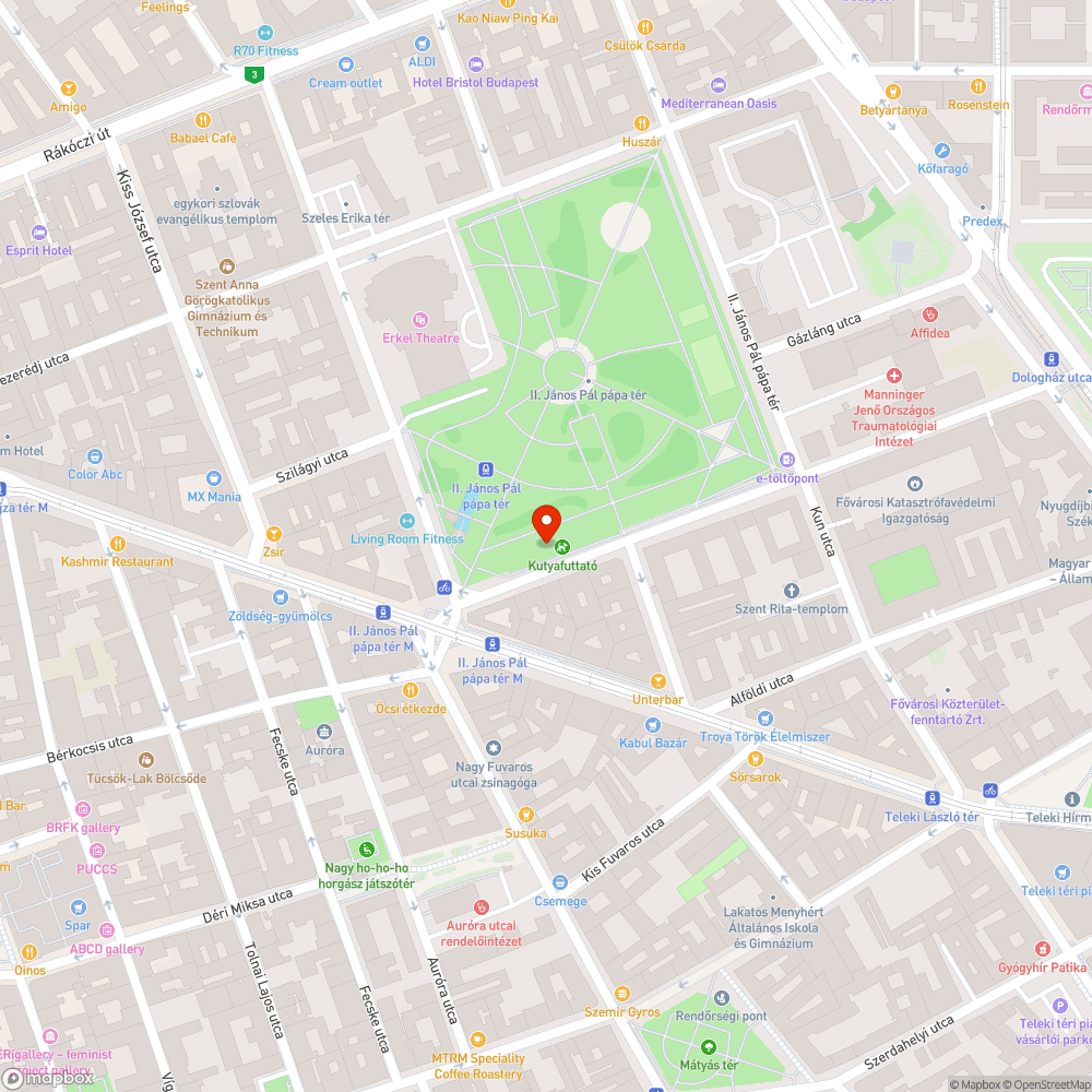 Nyitott áramszekrény bejelentés helye