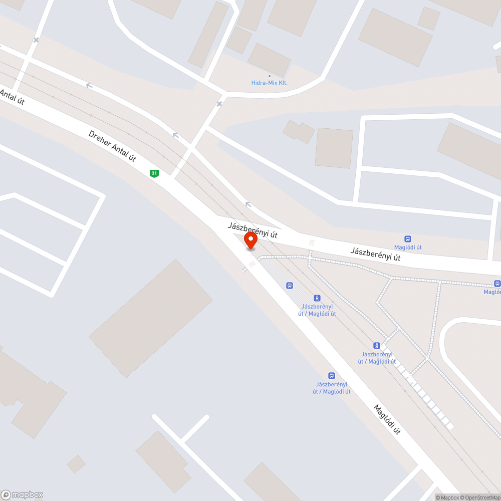 Nagyon rossz állapotú útburkolat bejelentés helye