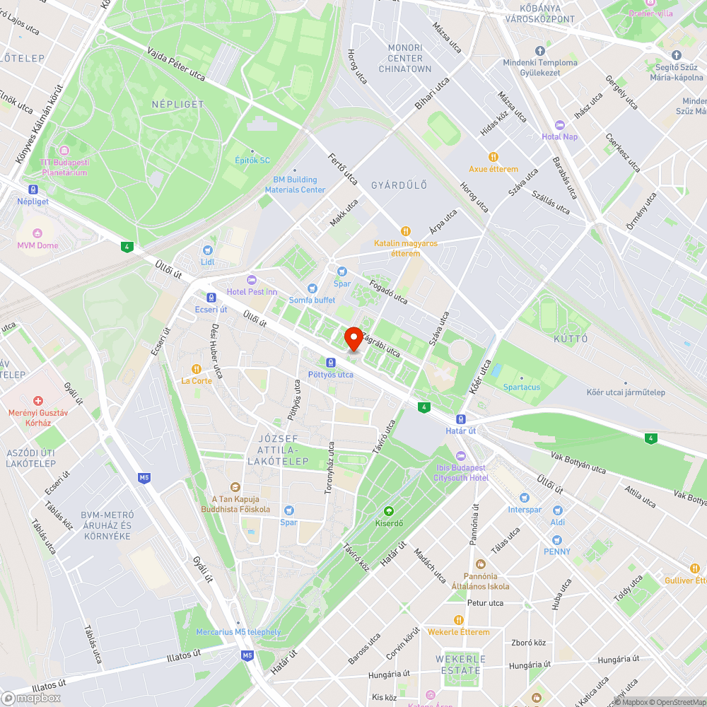 Betört segèlyhívó bejelentés helye