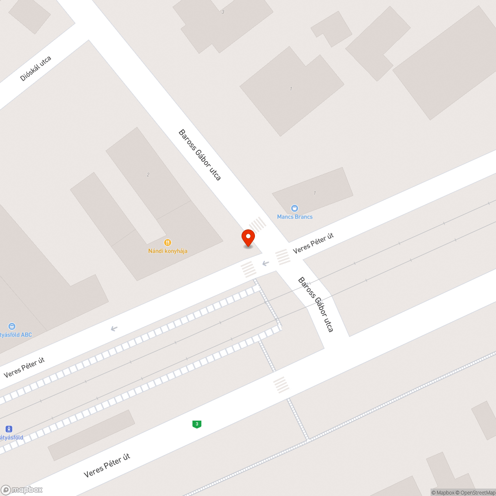 Elkopott és hiányzó tábla bejelentés helye