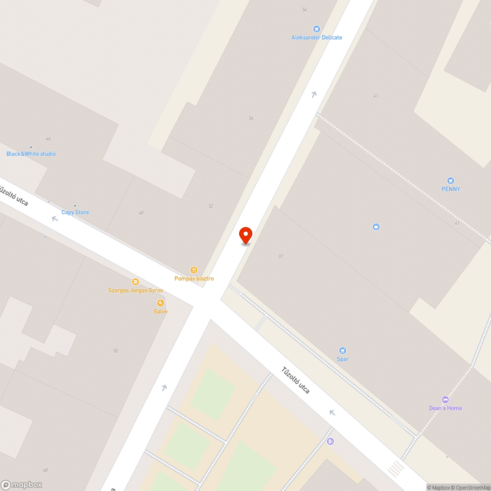 Kidőlt közlekedési tábla bejelentés helye