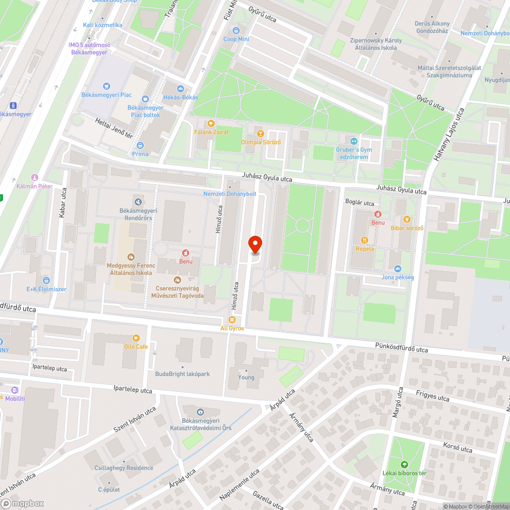 Hibás lámpa bejelentés helye