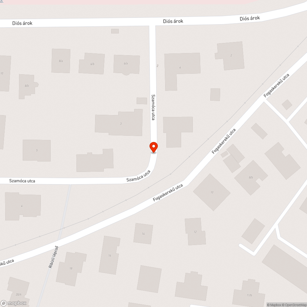 Elhagyott jármű bejelentés helye