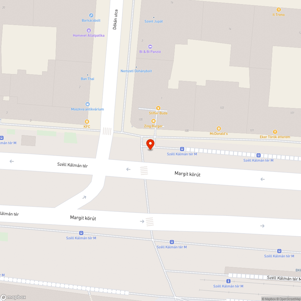 Szemét bejelentés helye