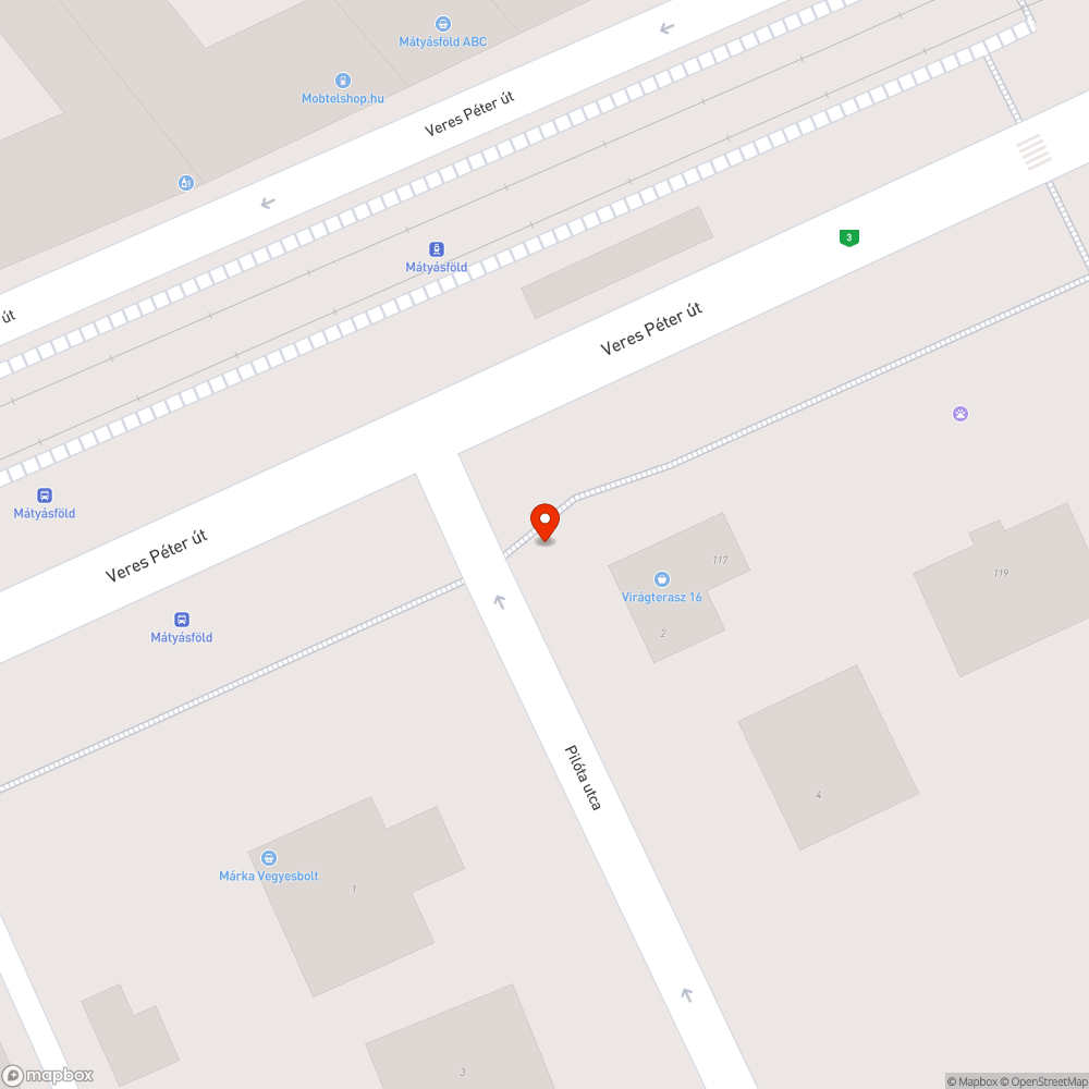 Nem működő lámpa / kiégett izzó bejelentés helye