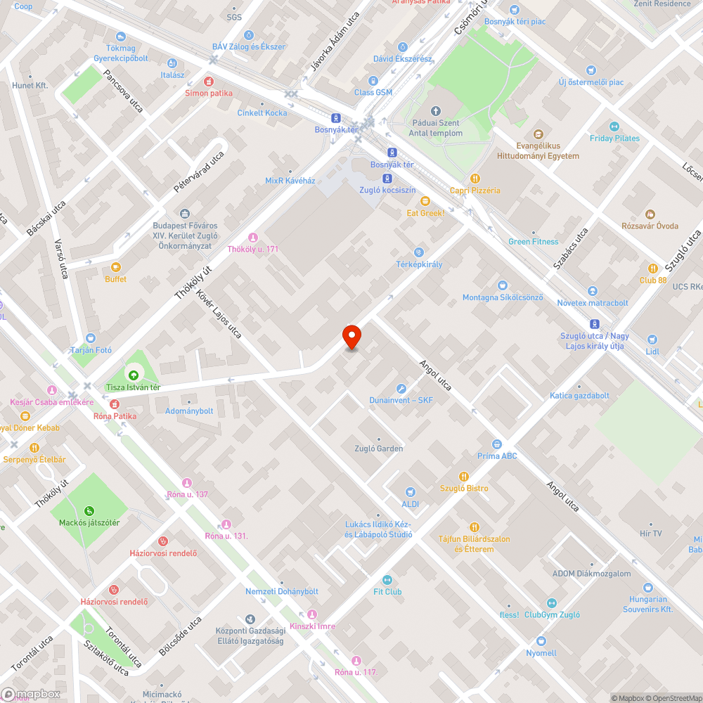 Lomok;székek,bevásárlókocsi Bosnyák utca járdán járdán bejelentés helye