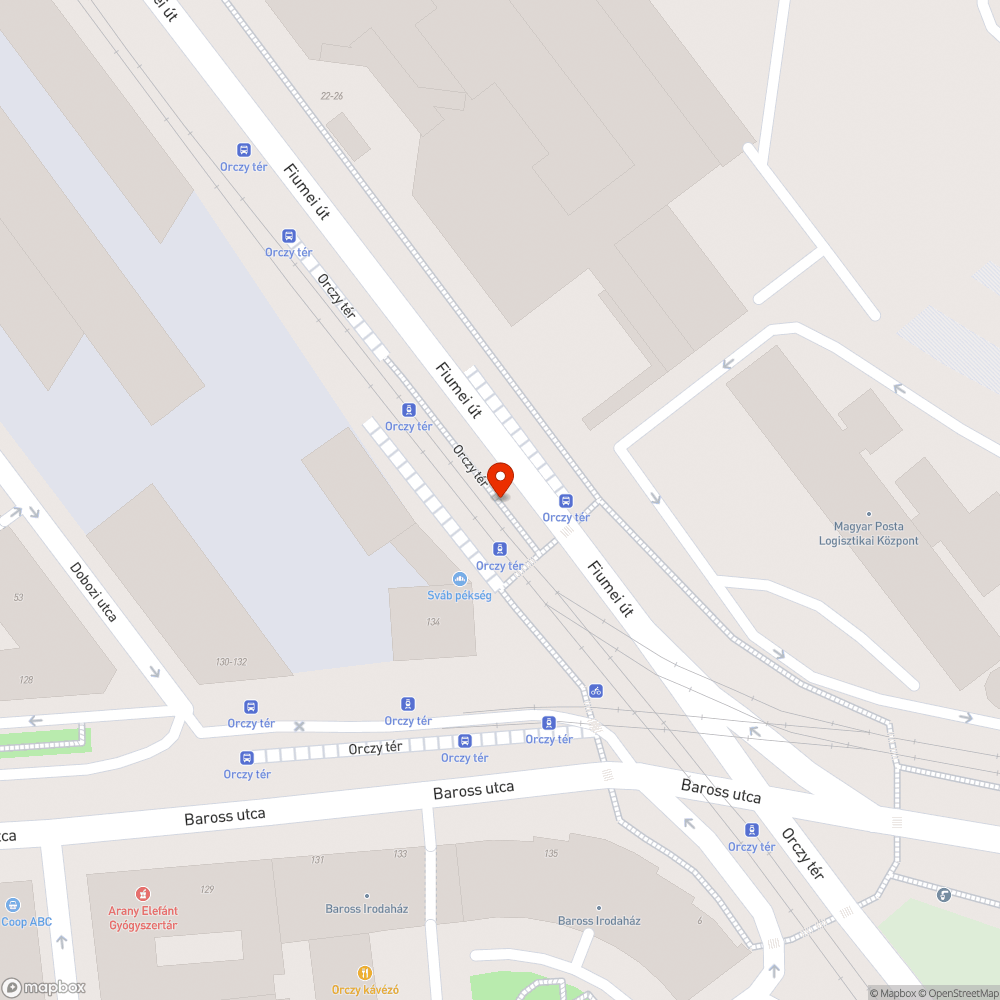 Szétesett ereszcsatorna bejelentés helye