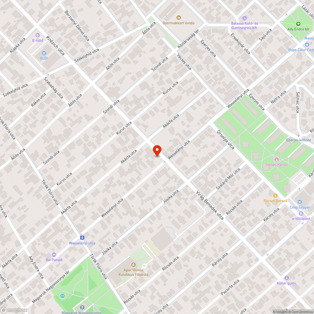 Járda. bejelentés helye