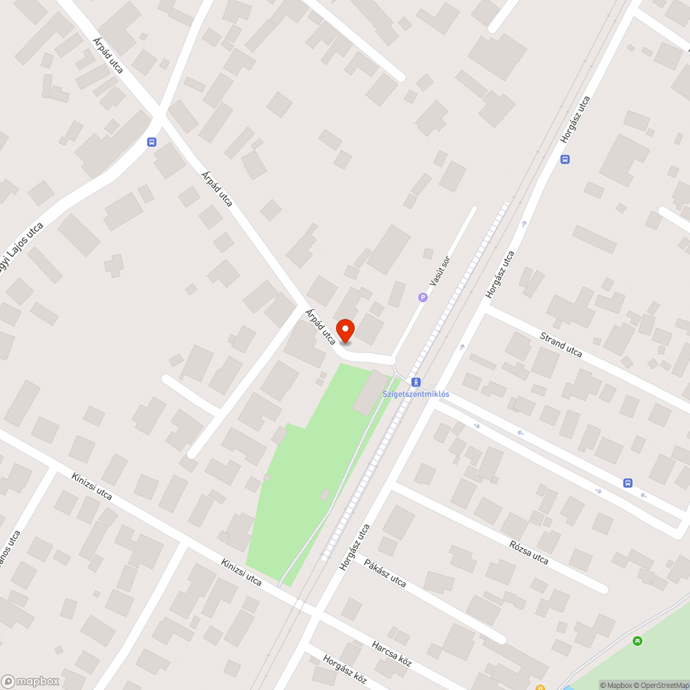 Rendkívül rossz állapotú útfelület bejelentés helye