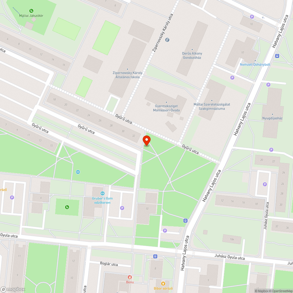 Graffitis szellőző bejelentés helye