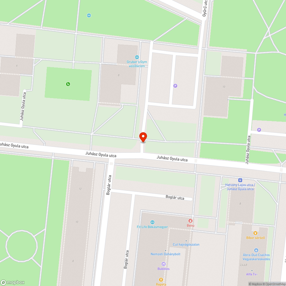 Graffitis szekrény bejelentés helye