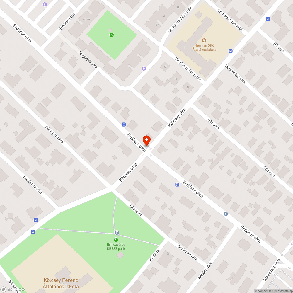 Hibásan működő jelzőlámpa. bejelentés helye