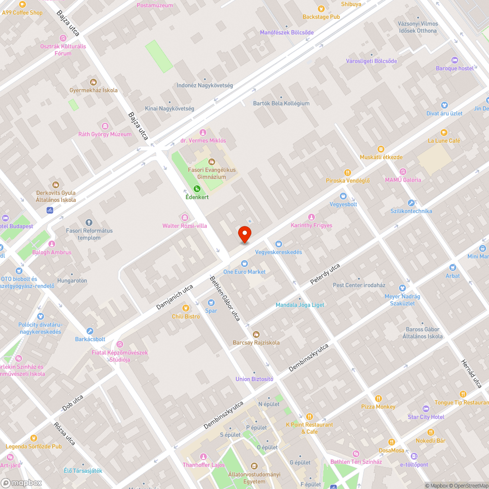 Úthibák bejelentés helye