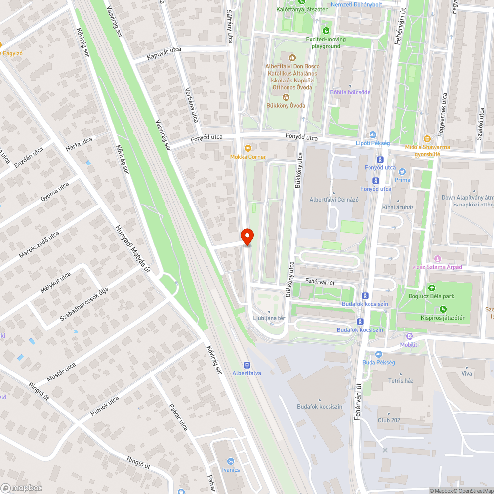 Nem jól kijelölt parkolók bejelentés helye