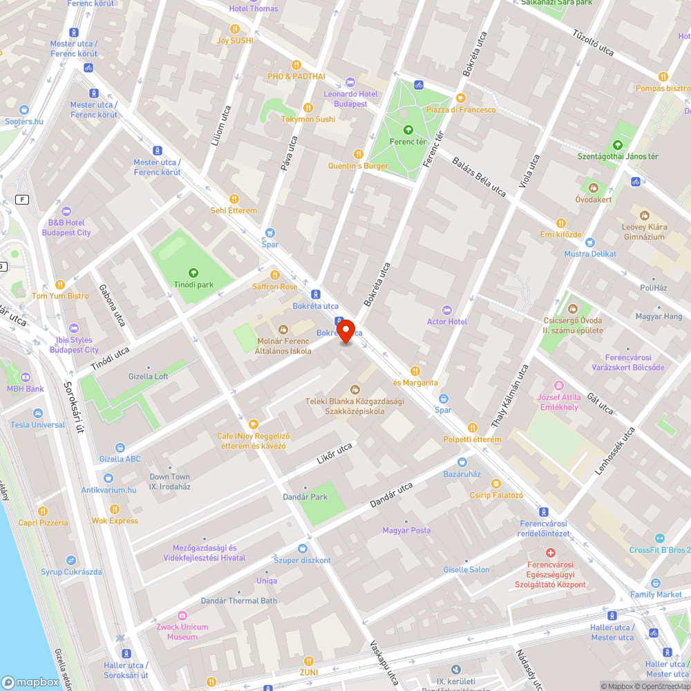 Törött járdaszegély és serült járda bejelentés helye