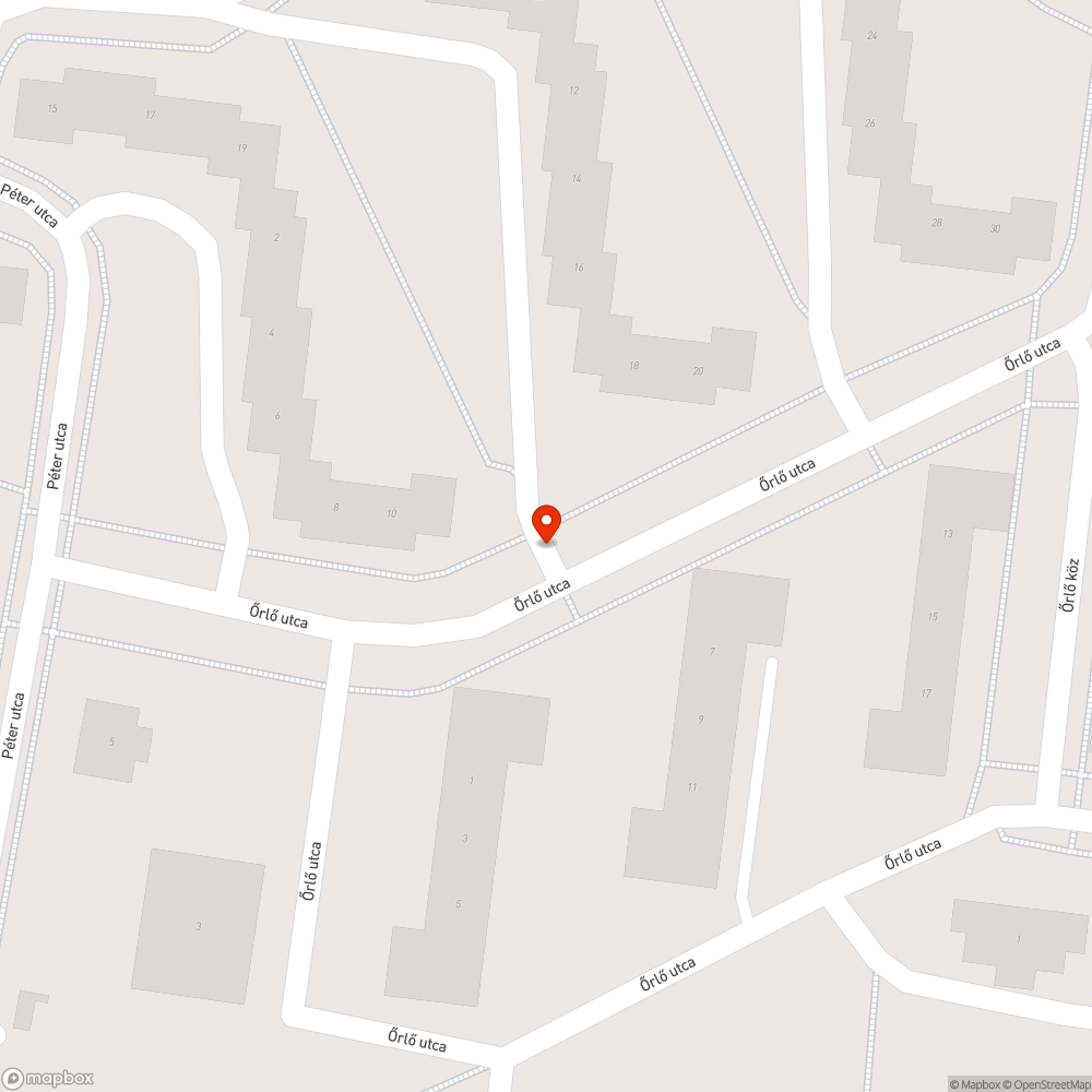 Járhatatlan bekötőút bejelentés helye