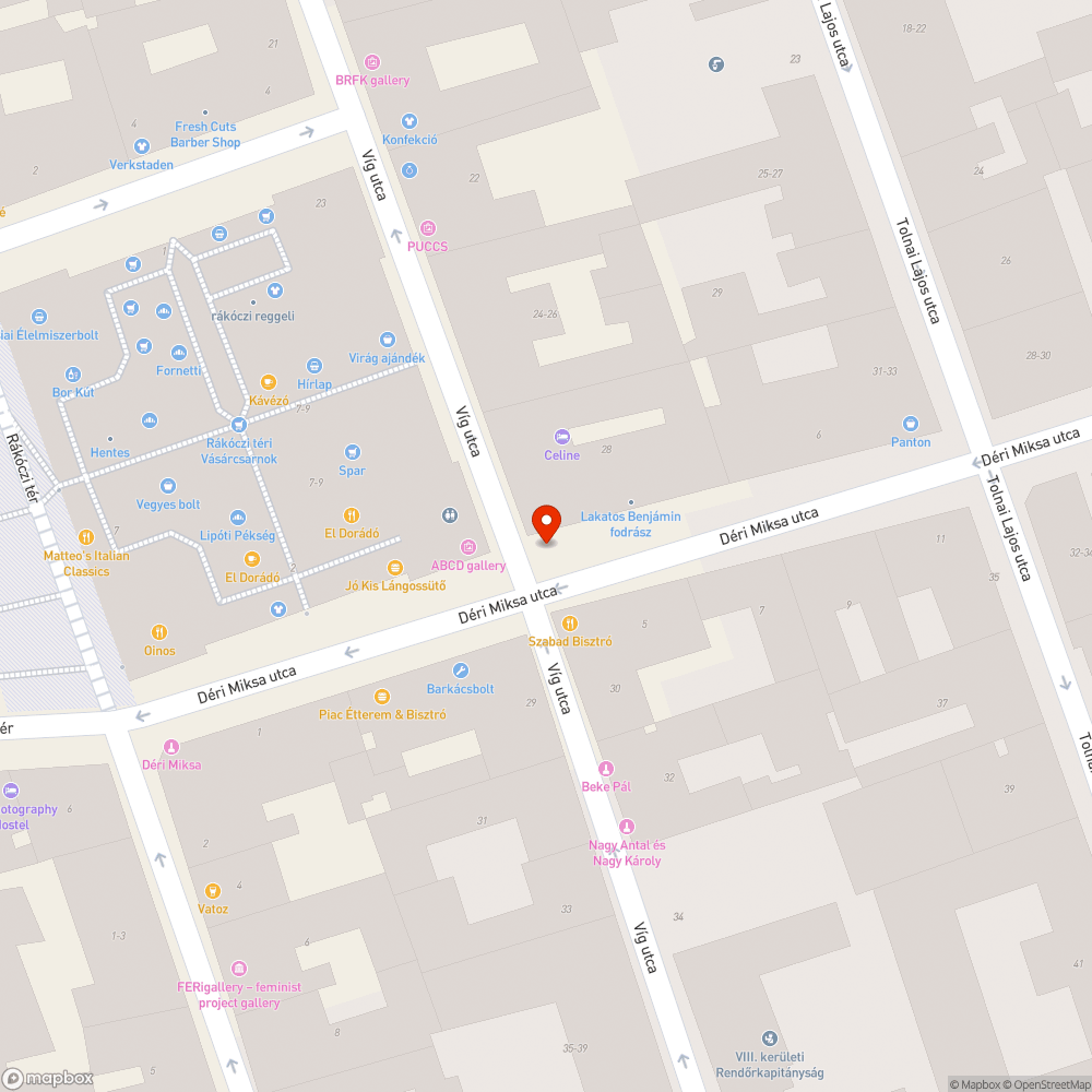 Hiányzó pollerek bejelentés helye