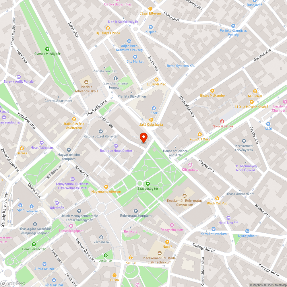 Úttestből kiálló vasdarab bejelentés helye