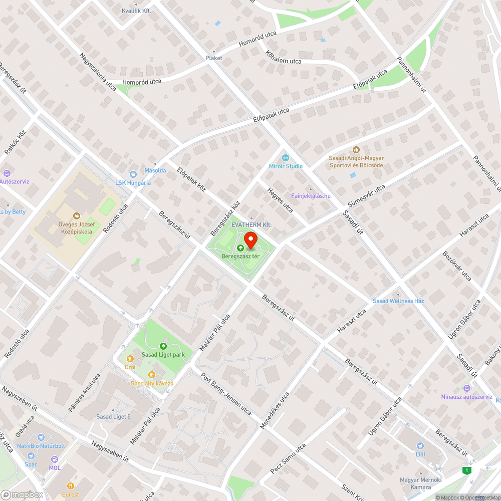 Hiányzó padok a Beregszász téren bejelentés helye