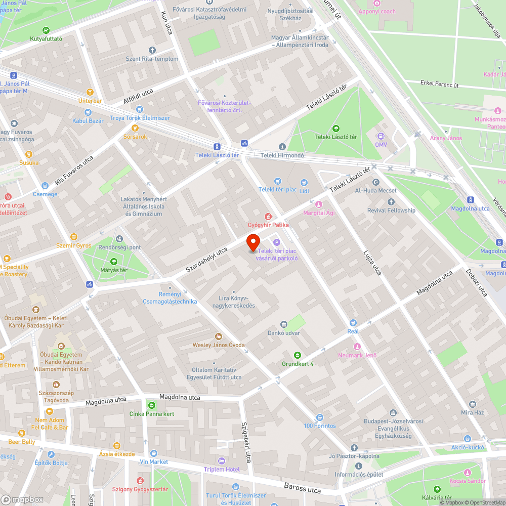 Roncs autó bejelentés helye