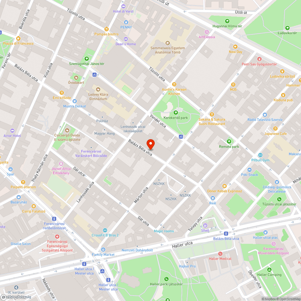 Nagyobb kuka kéne bejelentés helye