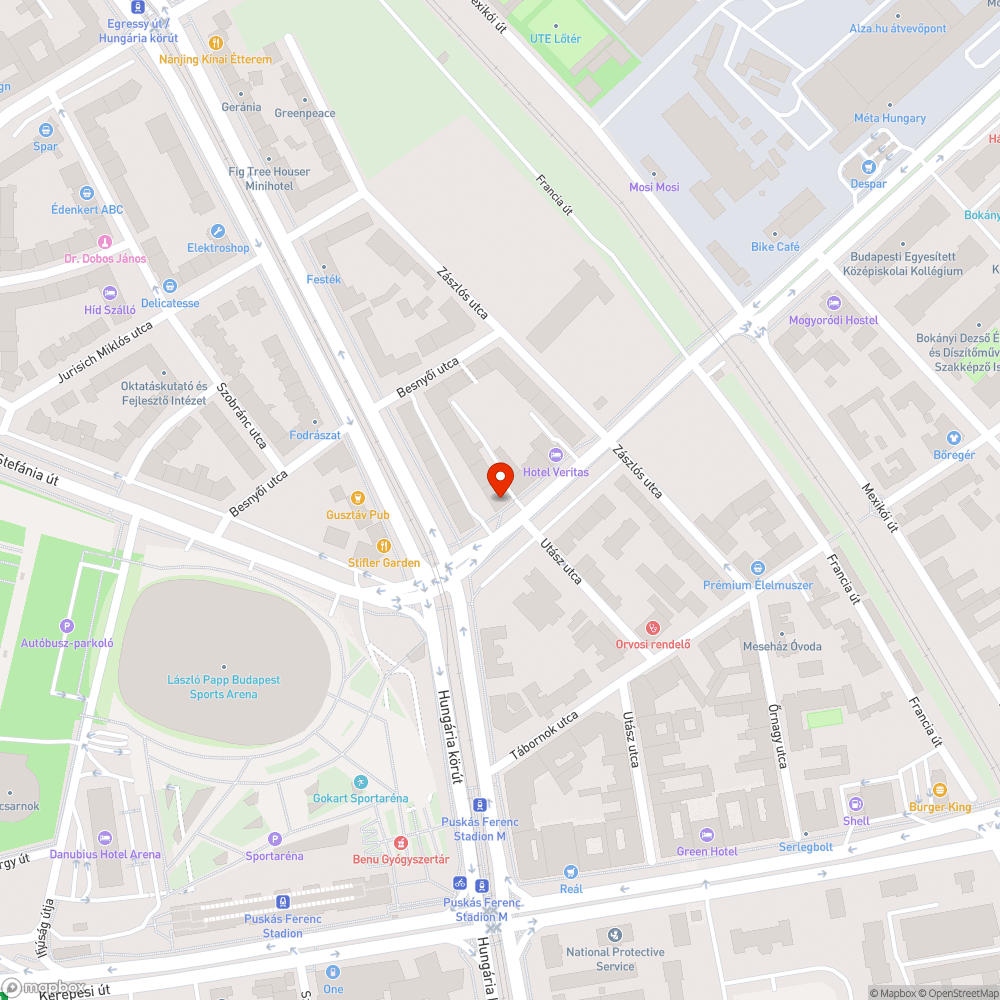 Kátyú bejelentés helye