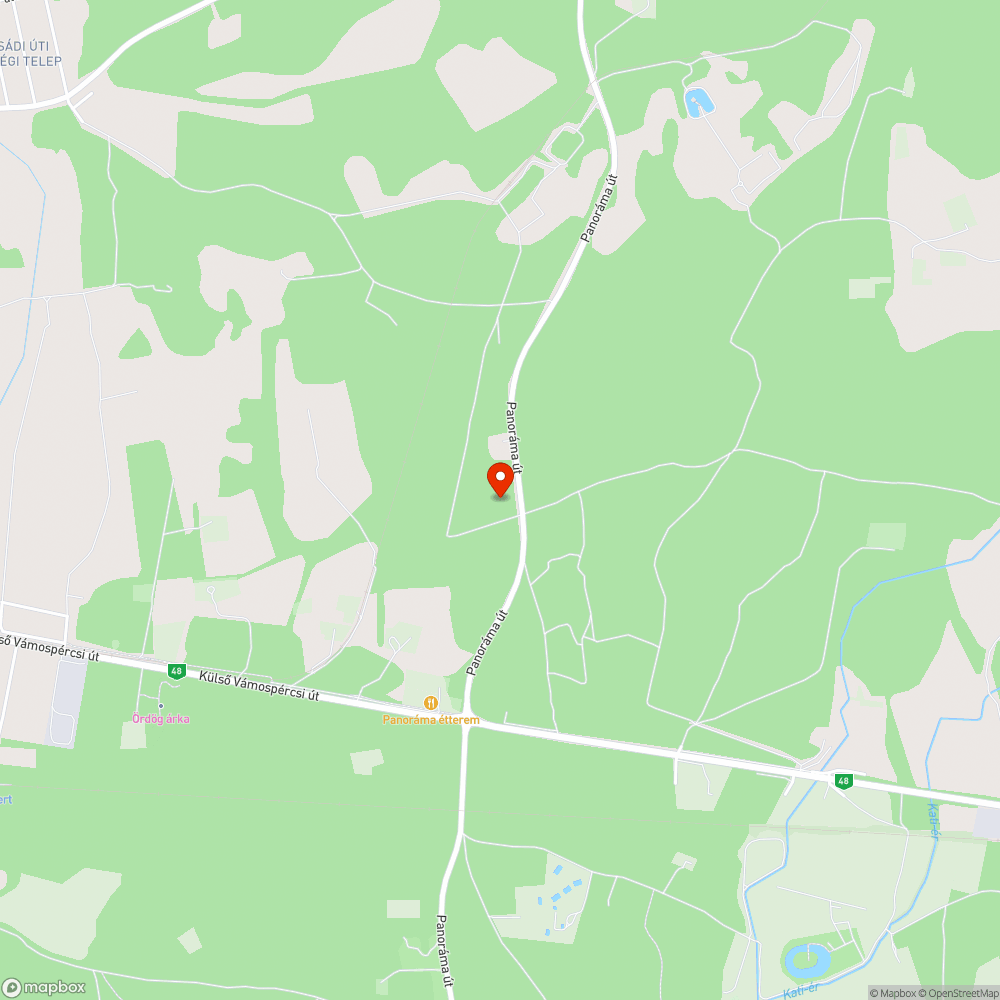 Építési hulladék az erdőben bejelentés helye