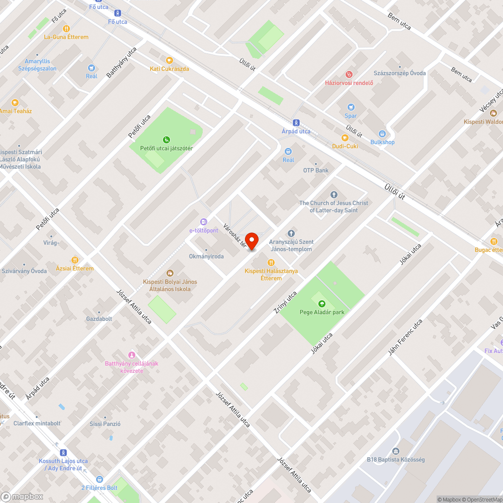 Kátyú és folttenger bejelentés helye