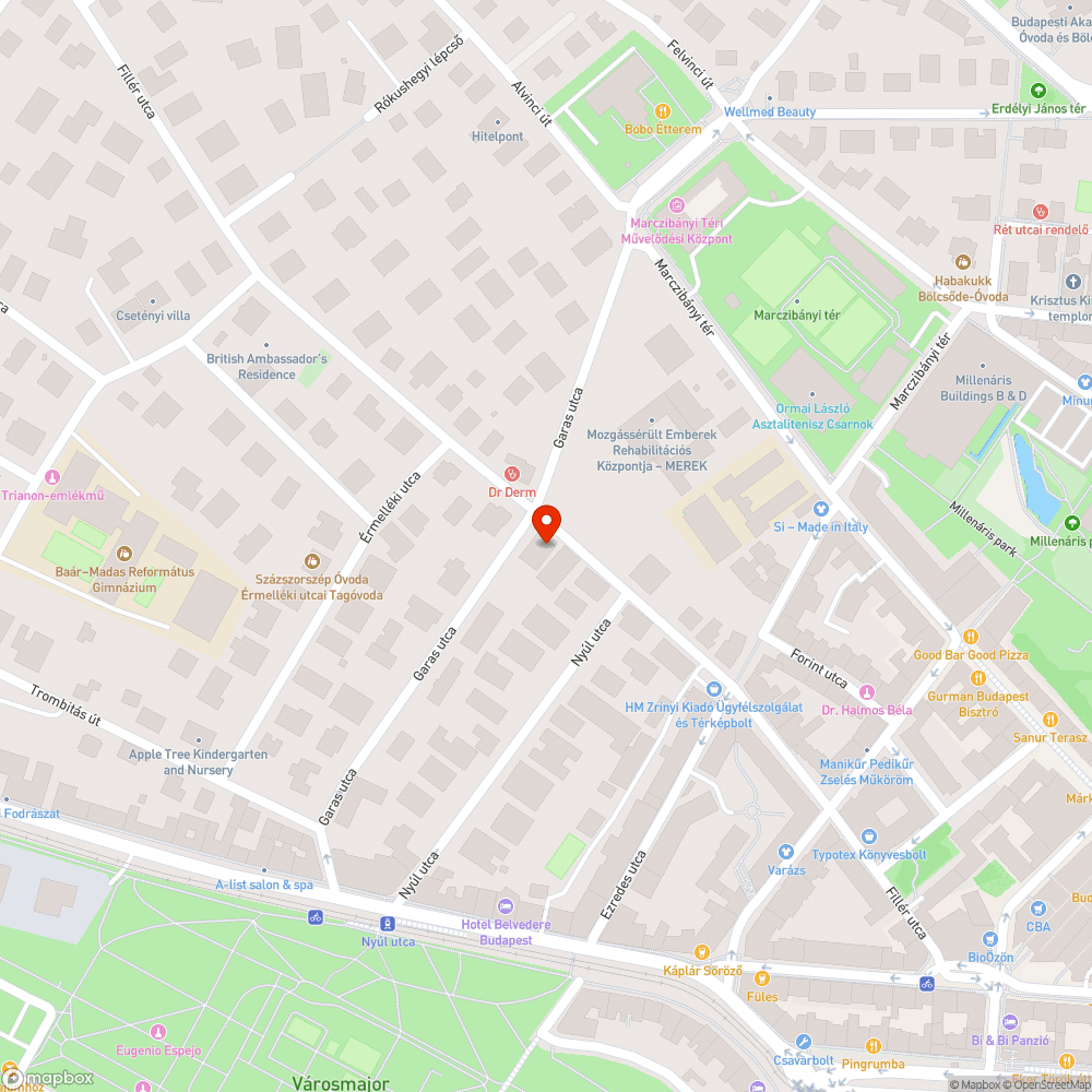 Tönkrement taktilis kövek bejelentés helye