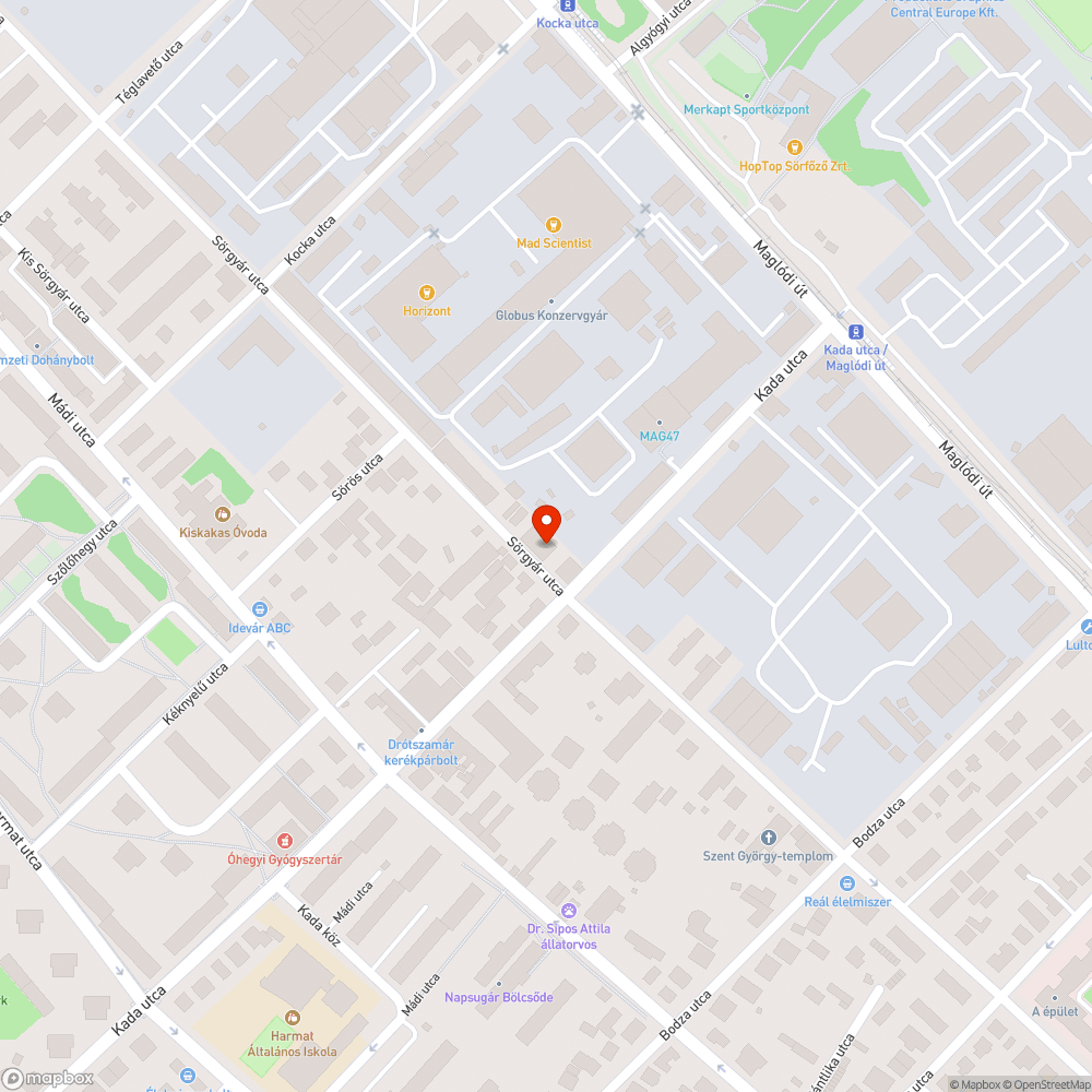 Elhagyott roncs autó bejelentés helye