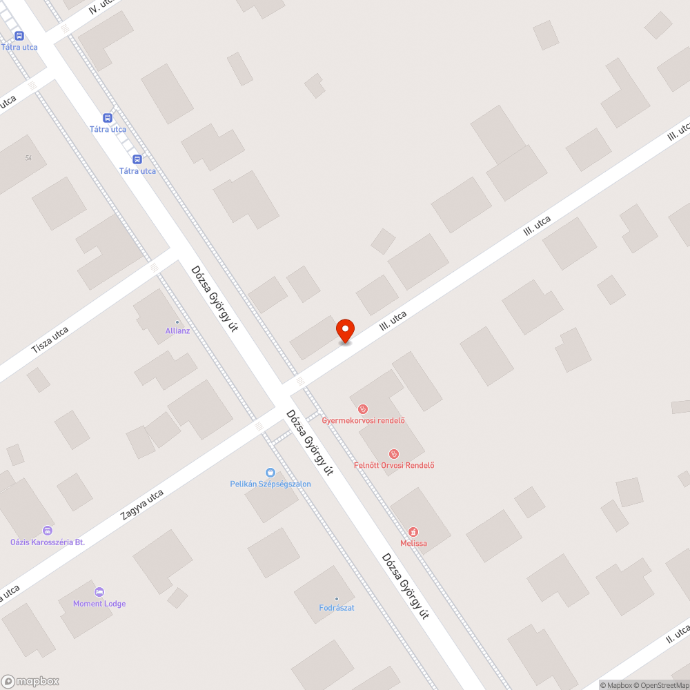 Kiálló vas bejelentés helye