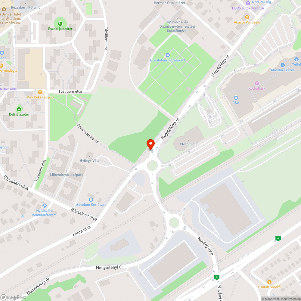 Szivárgó tűzcsap bejelentés helye