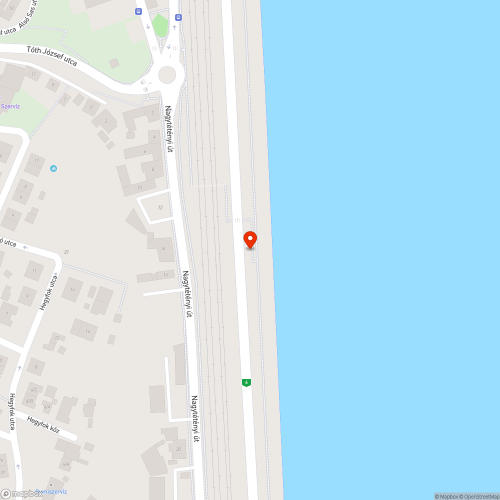 Szilveszter óta otthagyott szemét bejelentés helye