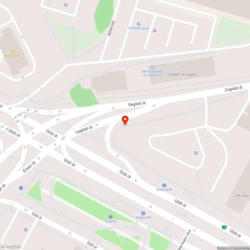 Szemetes zöldterület bejelentés helye