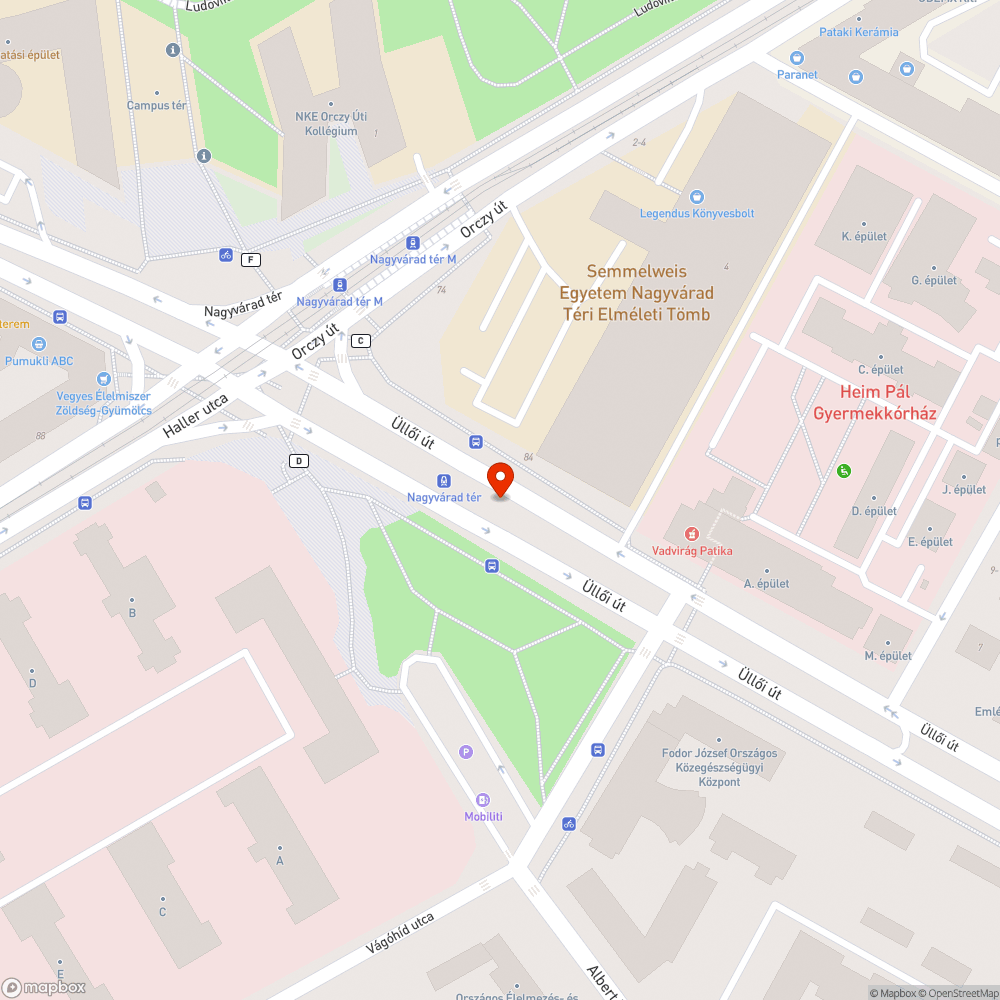 Funkció nélküli oszlop bejelentés helye