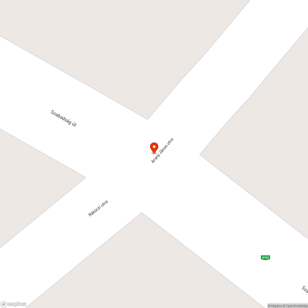 Kátyú bejelentés helye