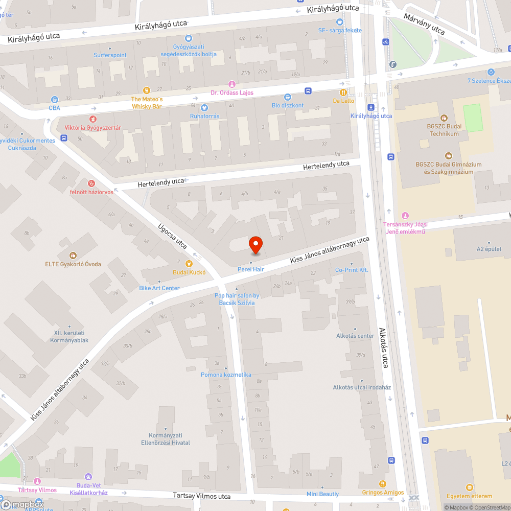 Veszélyes lakóépület bejelentés helye