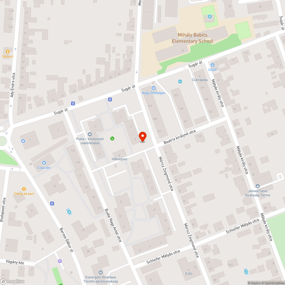 Zöld (köz)területen parkolás bejelentés helye