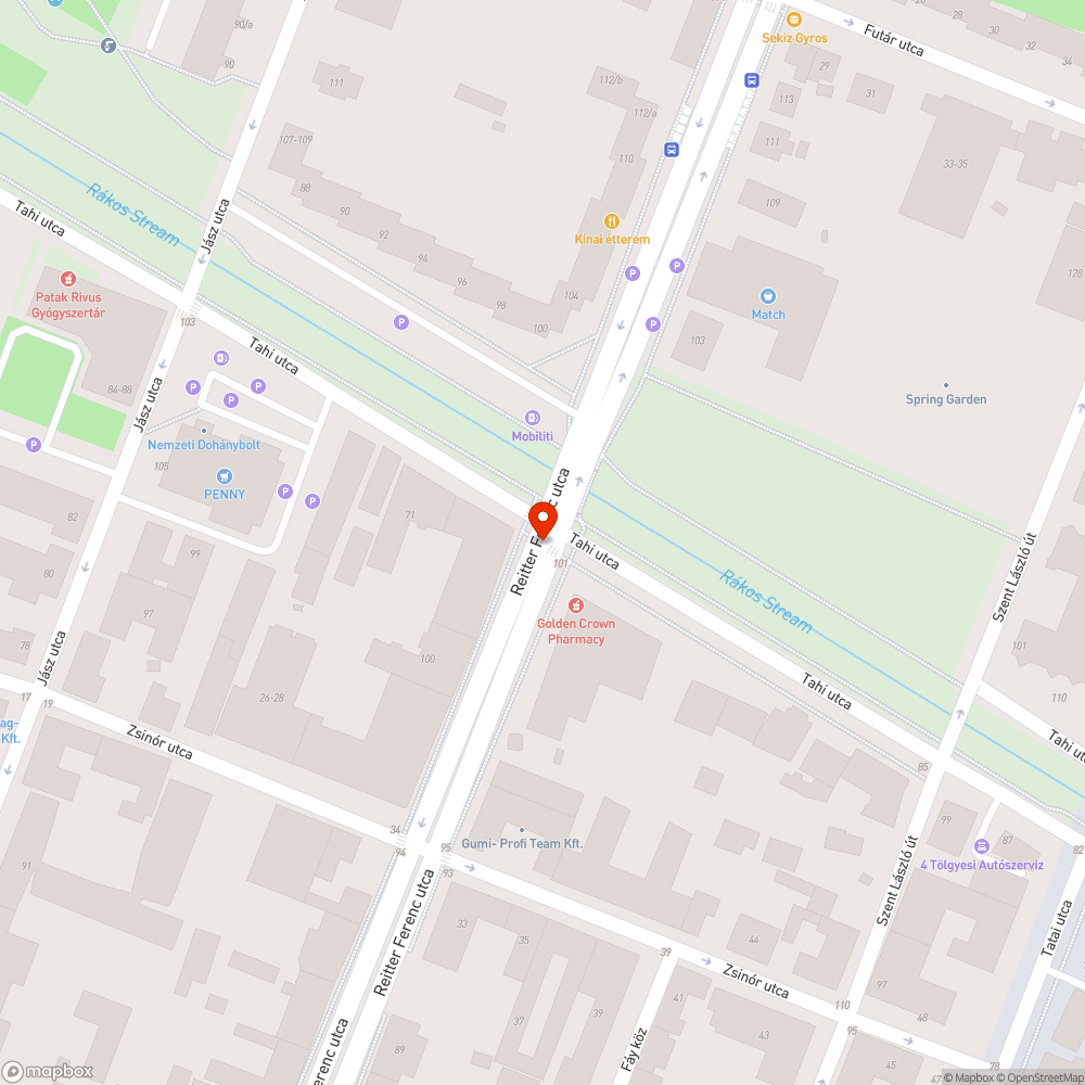 Kerékpárút tábla bejelentés helye