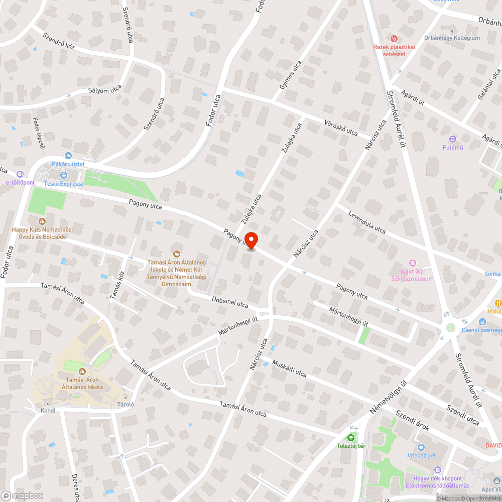 Feltöredezett aszfalt a fekvőrendőr előtt bejelentés helye