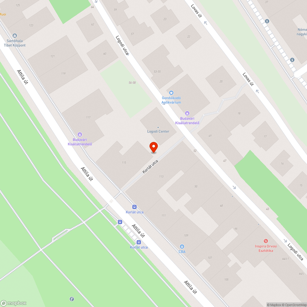 Szemét bejelentés helye