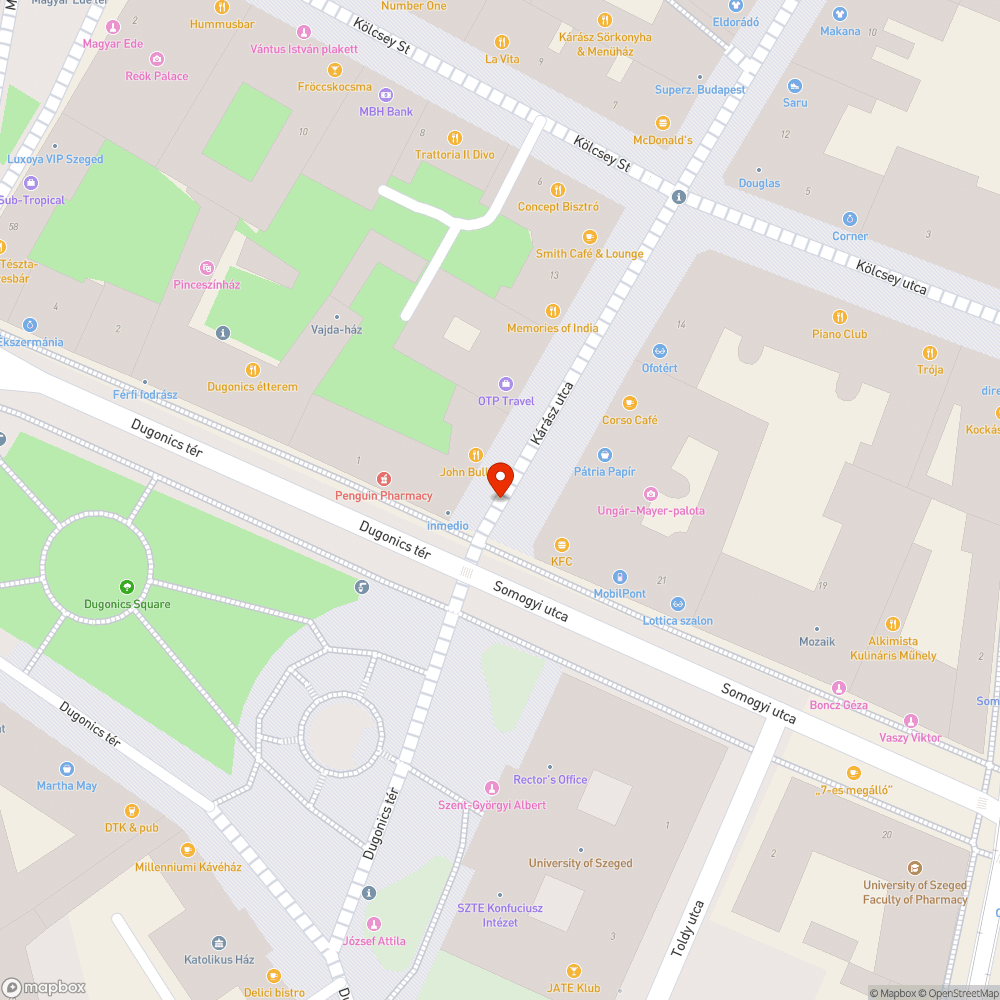 Kő letörve bejelentés helye